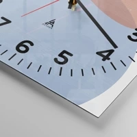 Clock face with numbers