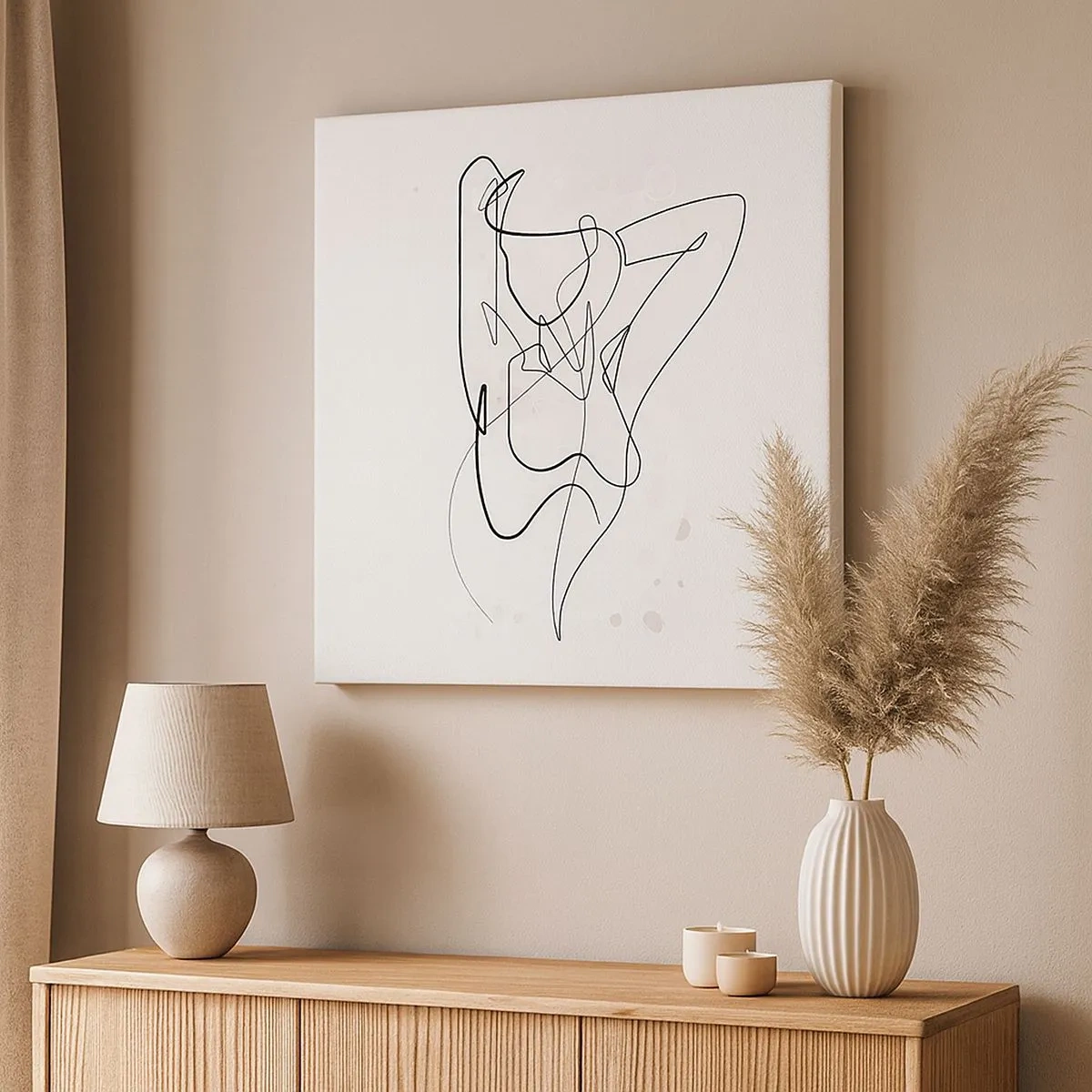 Canvas picture - Art of Seduction - 30x30 cm