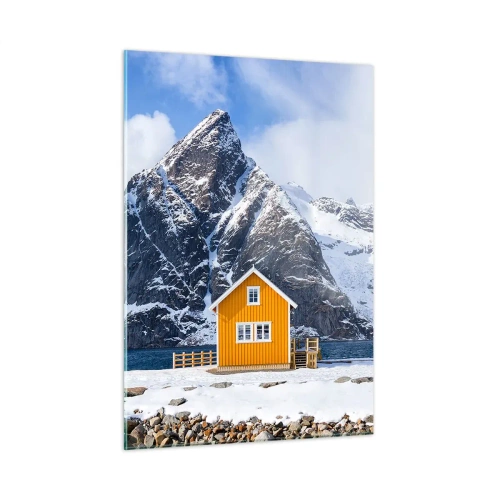 Glass picture - Scandinavian Holiday - 50x70 cm