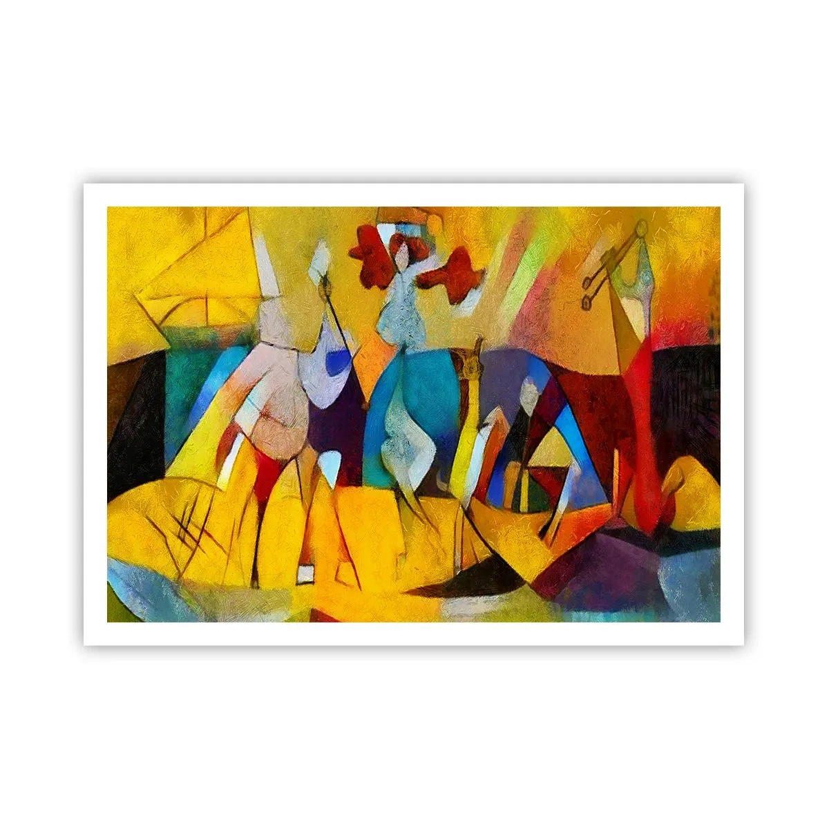 Poster - Sun -Life - Happiness - 100x70 cm