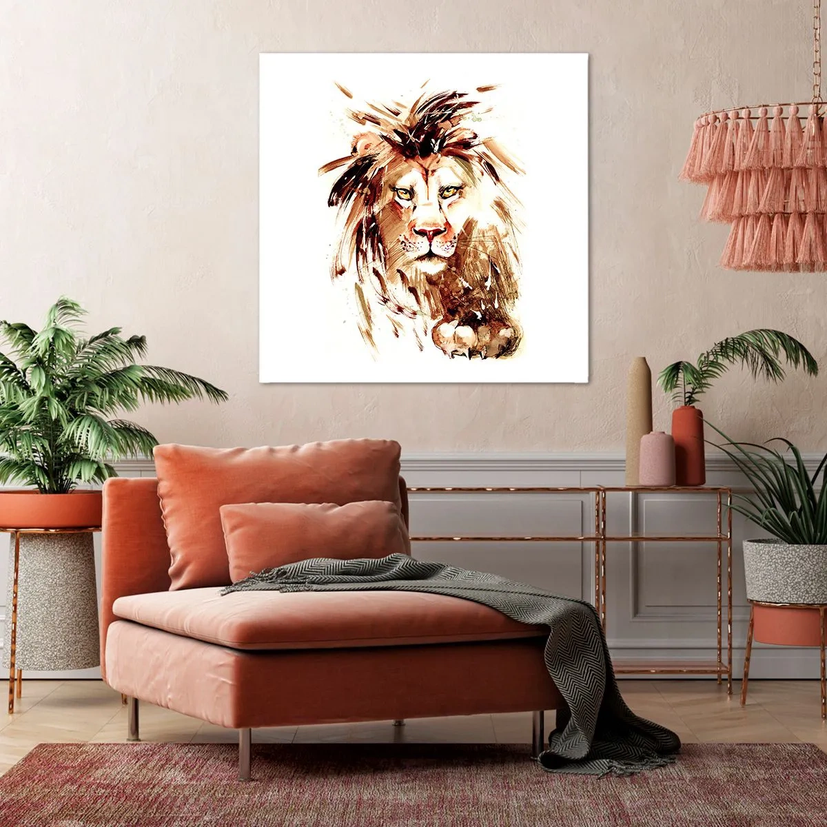 Canvas picture - Strength and Dignity - 50x50 cm
