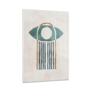 Glass picture - Signs and Rituals - 50x70 cm