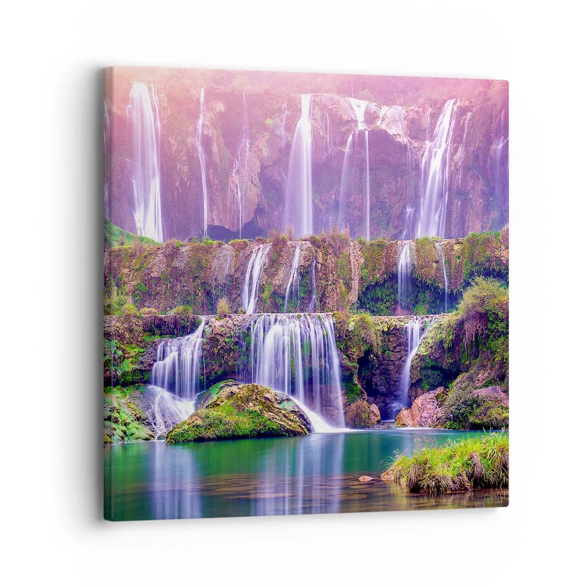 Canvas picture - Stairway to Heaven - 30x30 cm