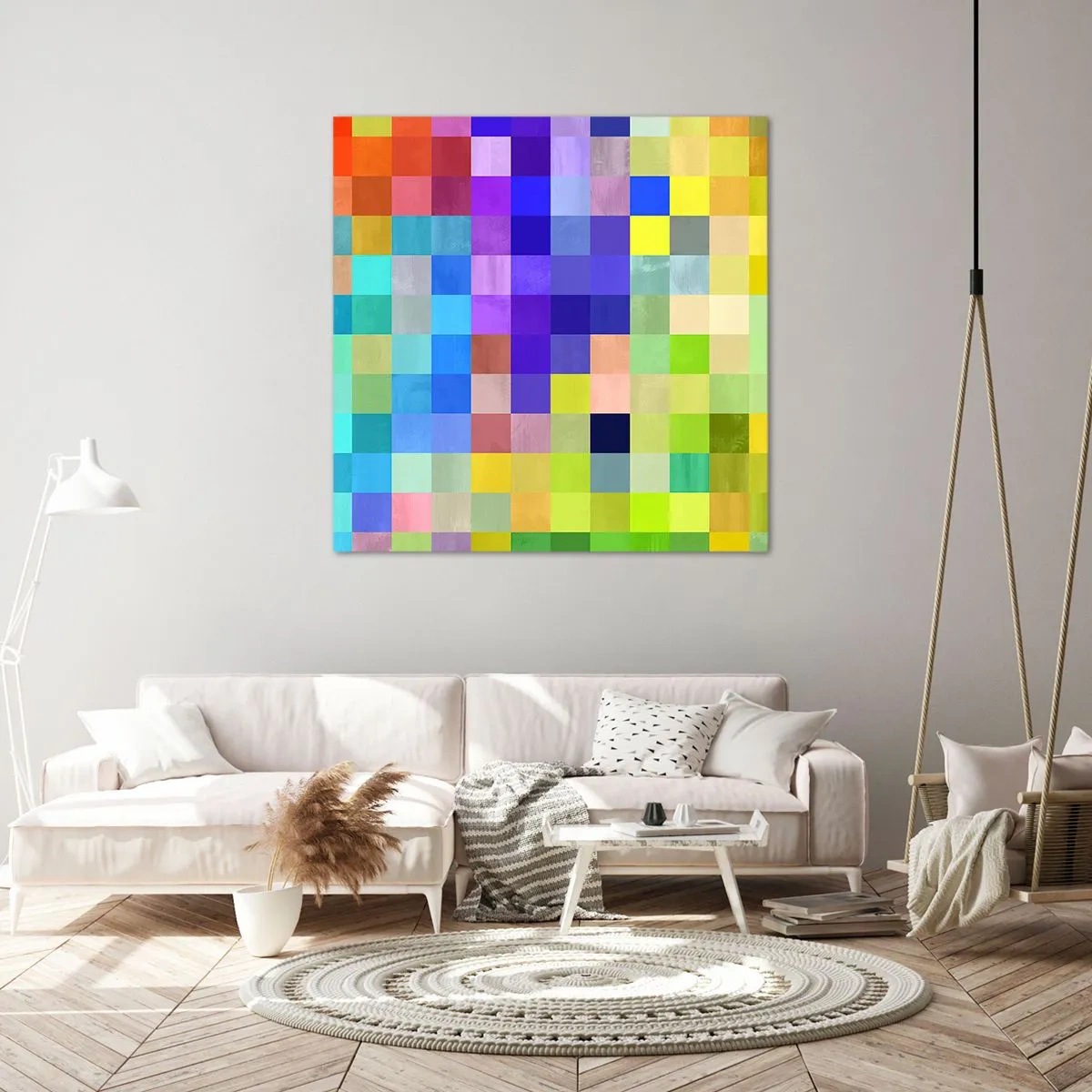 Canvas picture - Each Different, All Equal - 60x60 cm