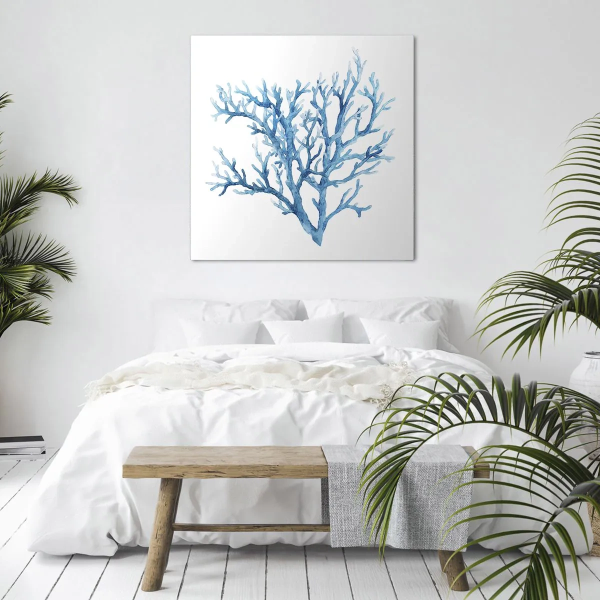 Canvas picture - Sea Filigree - 40x40 cm