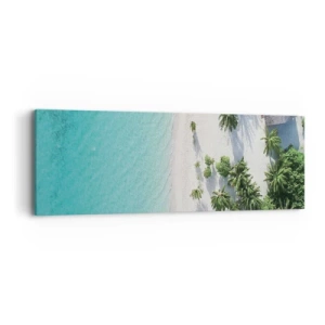 Canvas picture - Holidays in Paradise - 90x30 cm