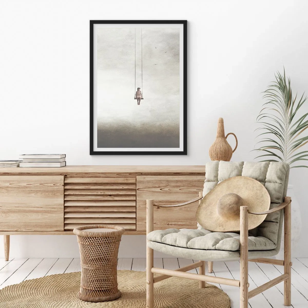 Poster in black frame - Child in Us - 70x100 cm