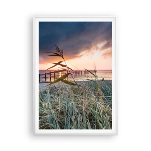 Poster in white frmae - Not Gone with the Wind - 70x100 cm