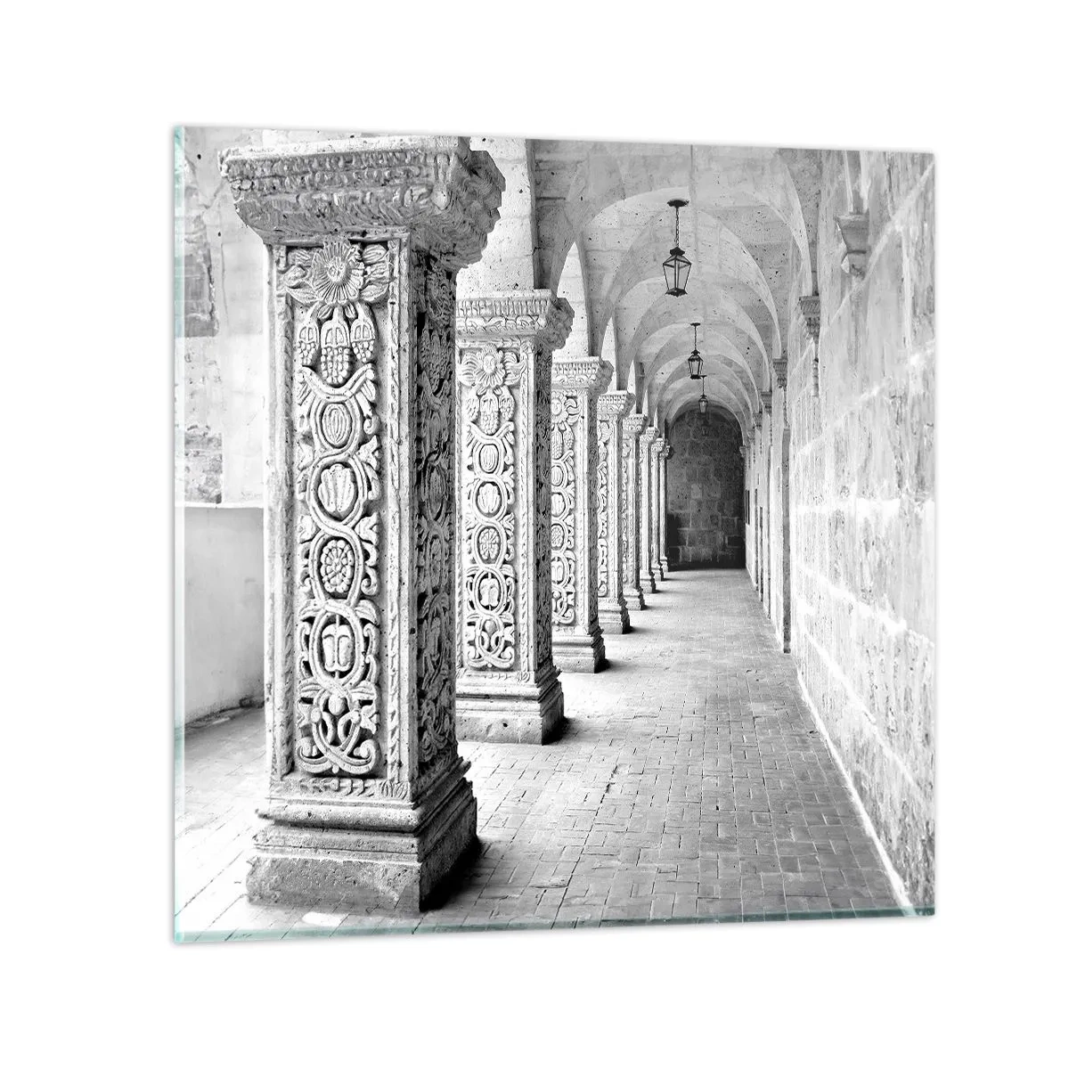 Glass picture - Where is this Going...? - 60x60 cm