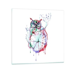 Glass picture - Wise by Nature - 70x70 cm