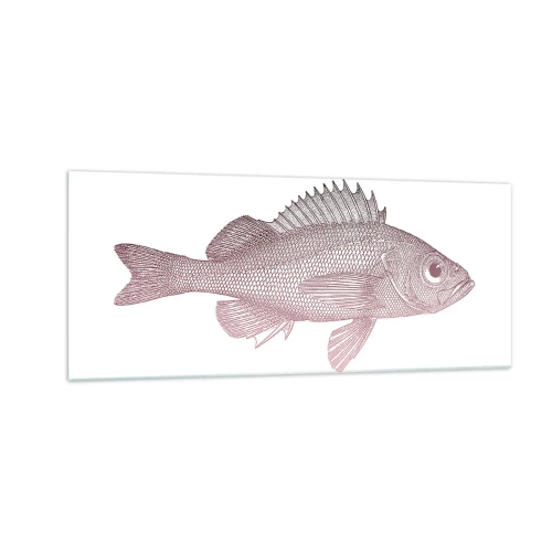 Glass picture - Big-eyed Fish - 100x40 cm