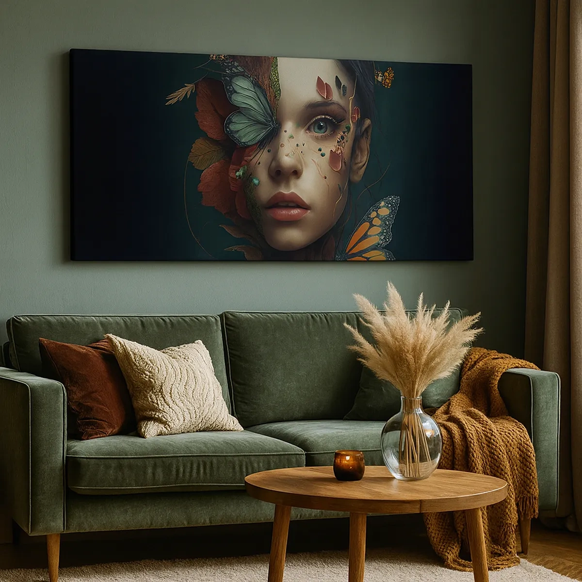 Canvas picture - Wonderful Metamorphosis - 30x30 cm