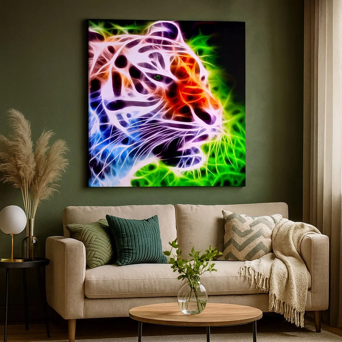 Canvas picture - Menacing Weather - 30x30 cm