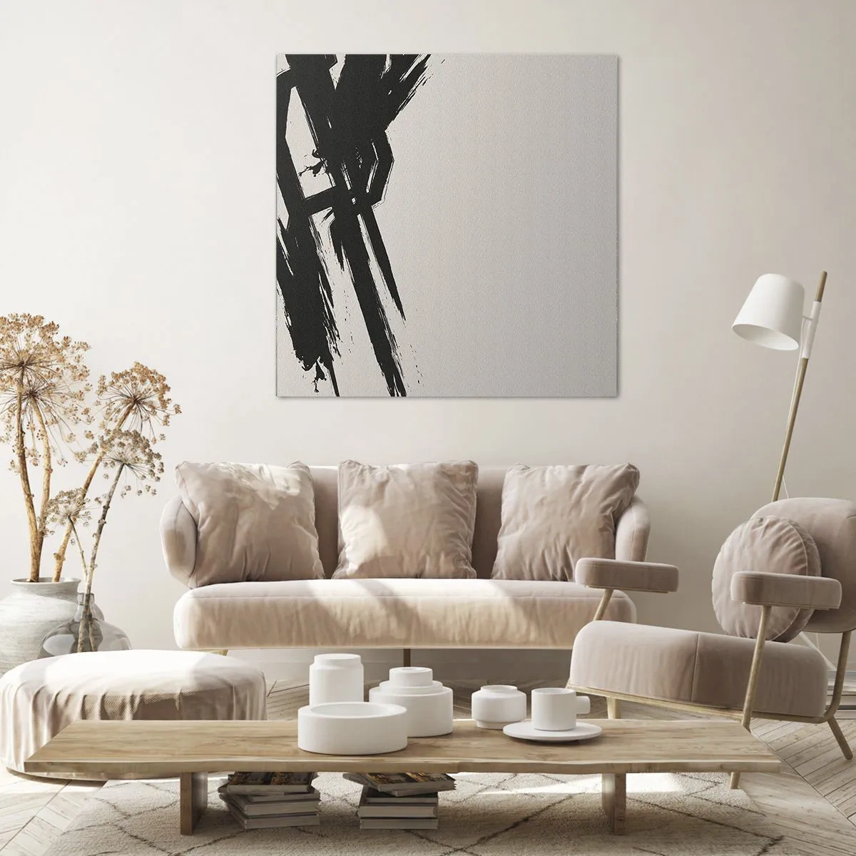 Canvas picture - Uncontrollable Rush - 60x60 cm