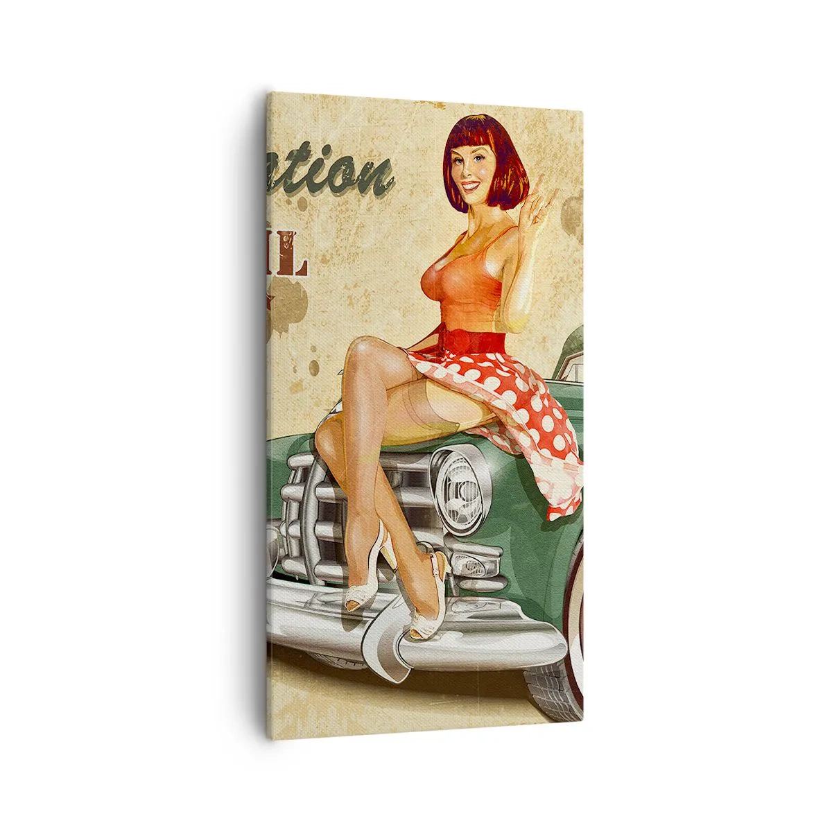 Canvas picture - Wonderful 40-ies - 55x100 cm