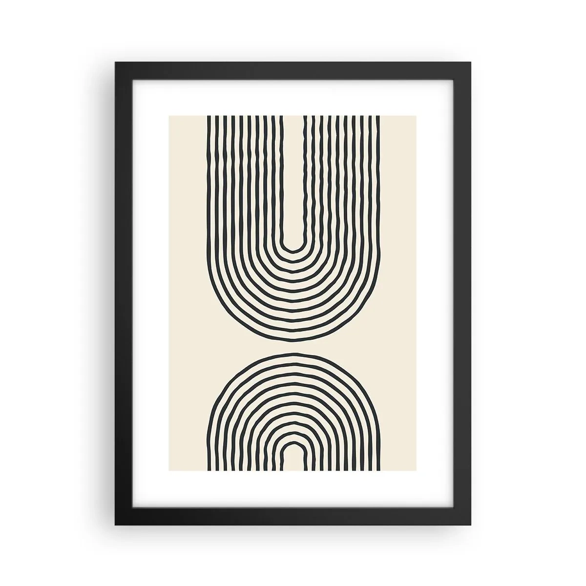 Poster in black frame - In One Moment… - 30x40 cm