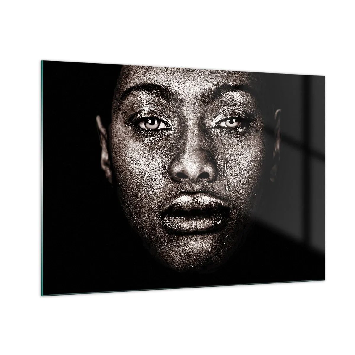 Glass picture - One Tear - 100x70 cm
