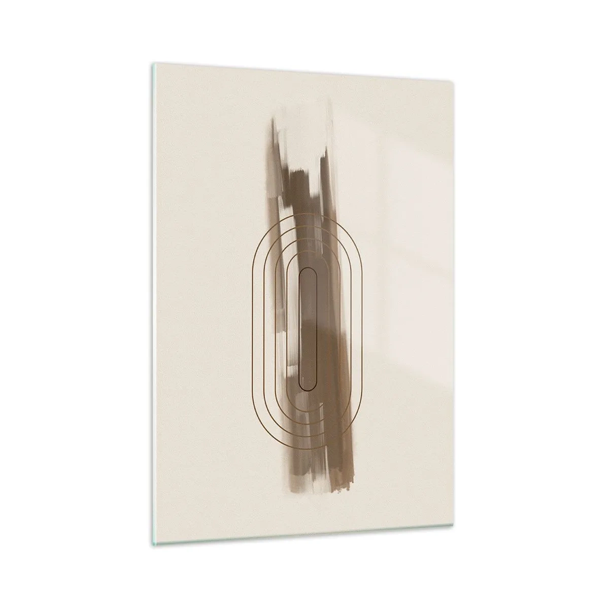 Glass picture - Blast of Grey - 50x70 cm