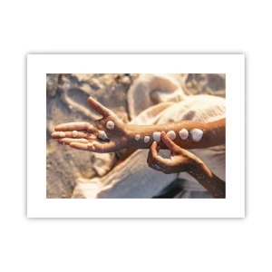 Poster - Beauty at Hand - 40x30 cm