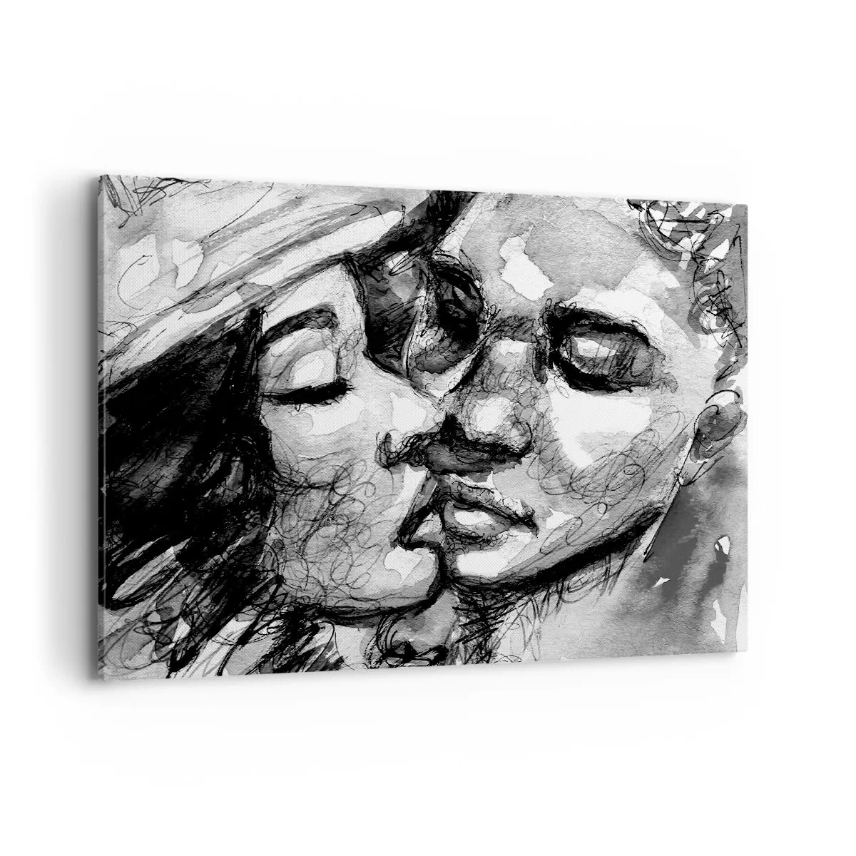 Canvas picture - Tender Moment - 100x70 cm