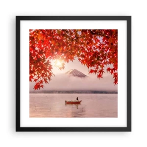 Poster in black frame - In Japanese Style - 40x40 cm