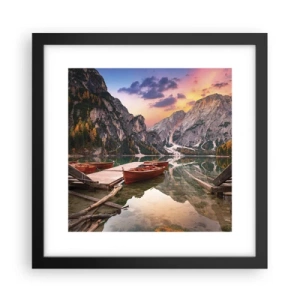 Poster in black frame - Promise of a Day - 30x30 cm