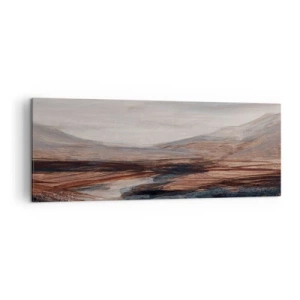 Canvas picture - Quiet Valley - 140x50 cm