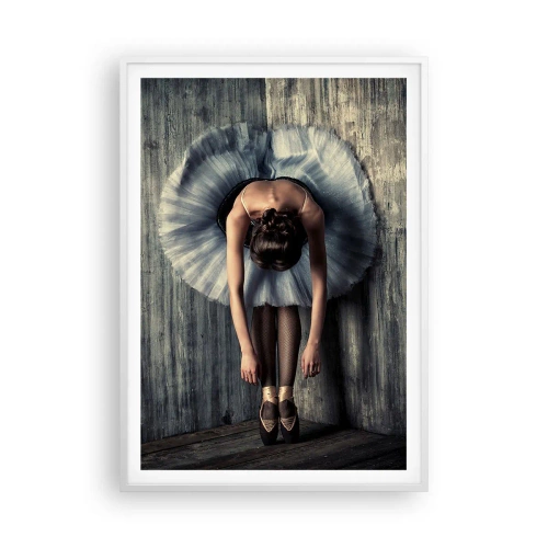 Poster in white frmae - When the Music Stops - 70x100 cm