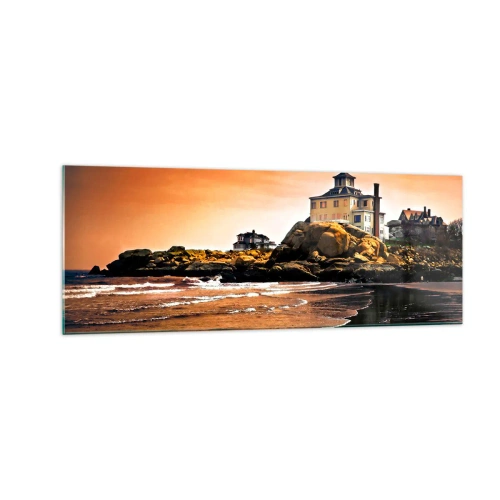 Glass picture - Elegance of a West Coast - 140x50 cm