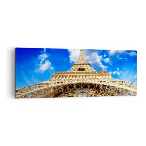 Canvas picture - Reaching Sky and Clouds - 140x50 cm