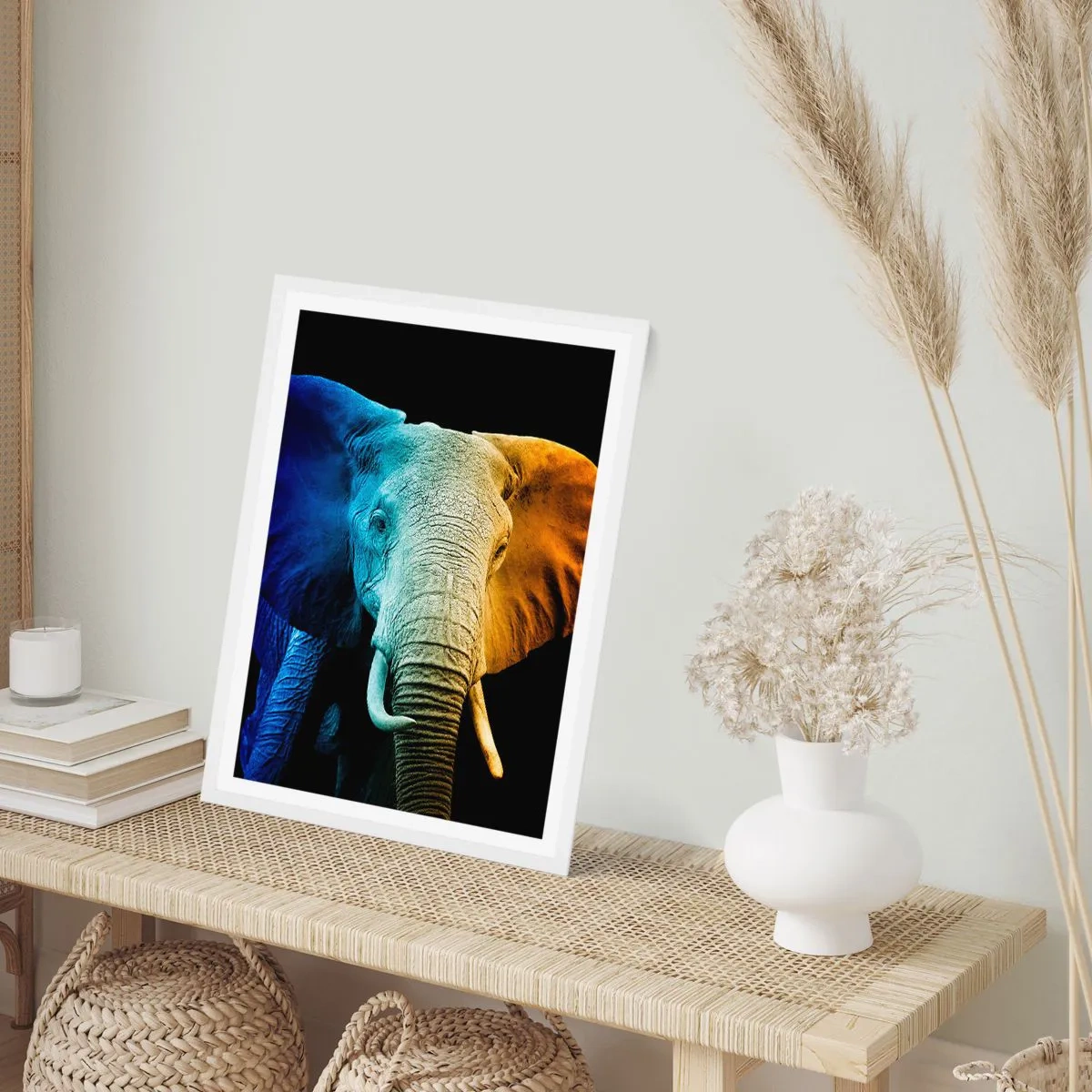 Poster in white frmae - Eccentric, Not a Weirdo - 70x100 cm