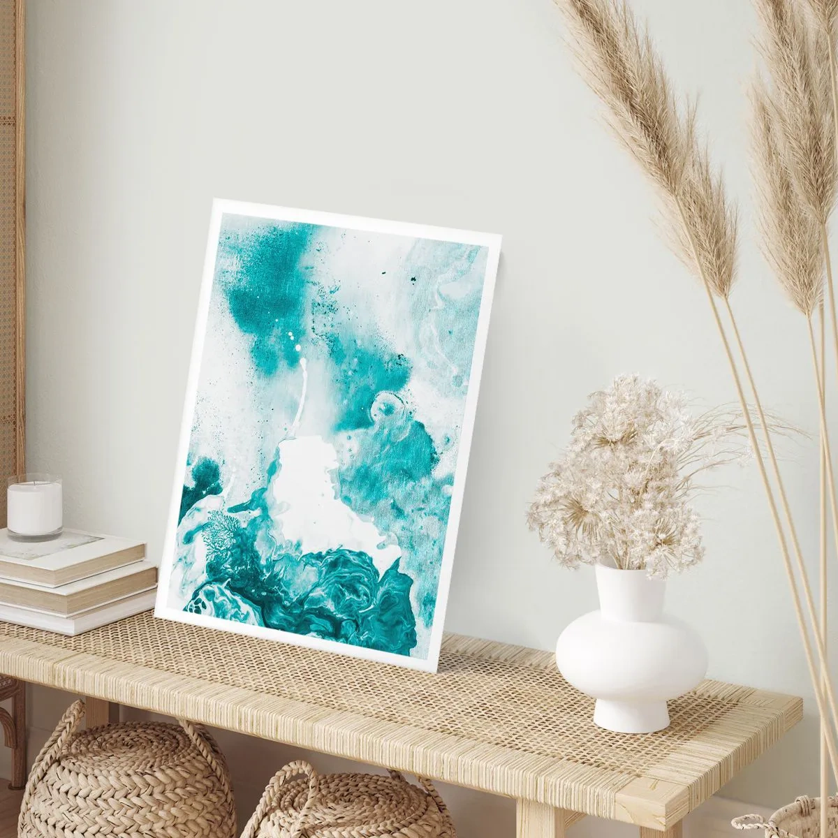 Poster - Lakes of Blue - 70x100 cm