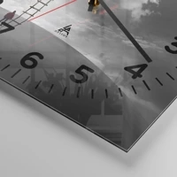 Clock face with numbers