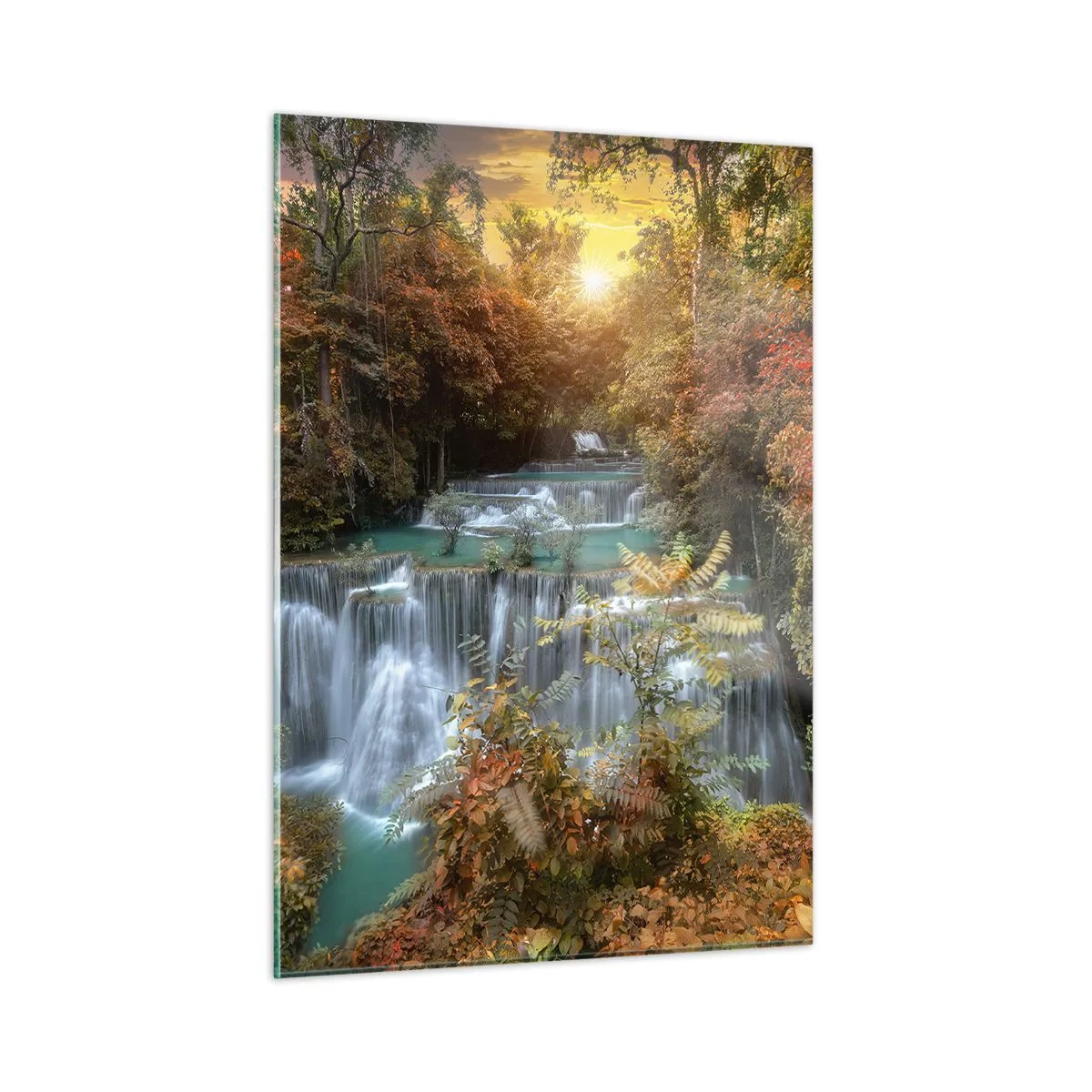 Glass picture - Hidden Forest Treasure - 50x70 cm
