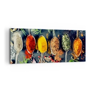 Canvas picture - Culinary Magic - 120x50 cm