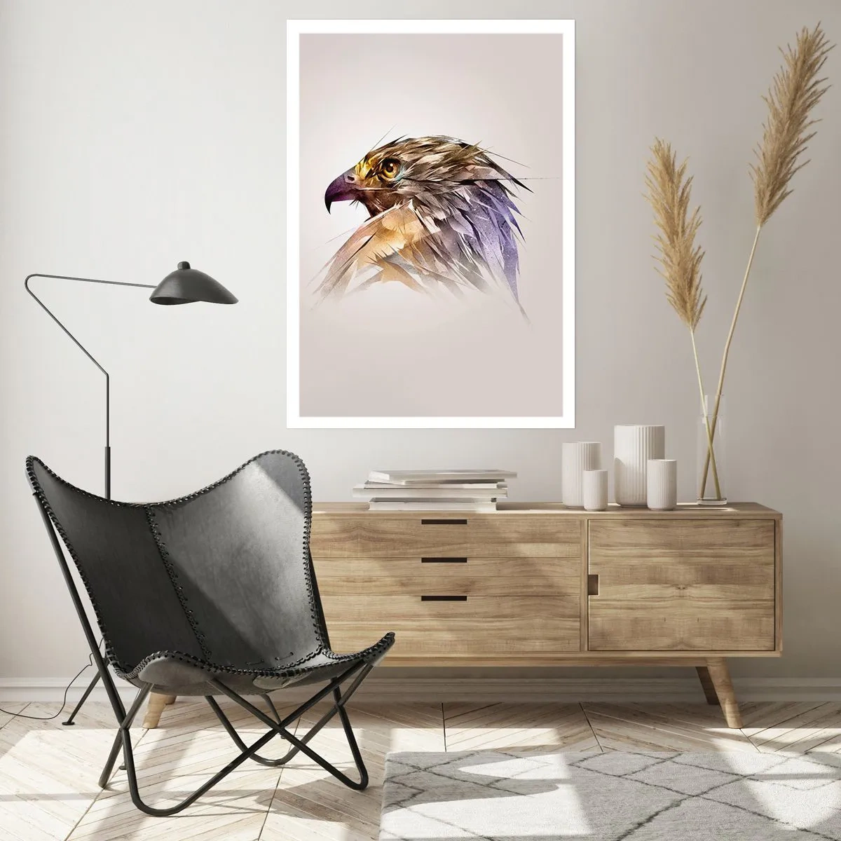 Poster - Portrait of a Warrior - 61x91 cm