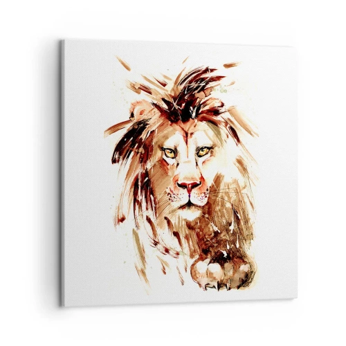 Canvas picture - Strength and Dignity - 50x50 cm