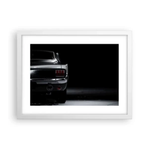 Poster in white frmae - Charm of the Classic - 40x30 cm