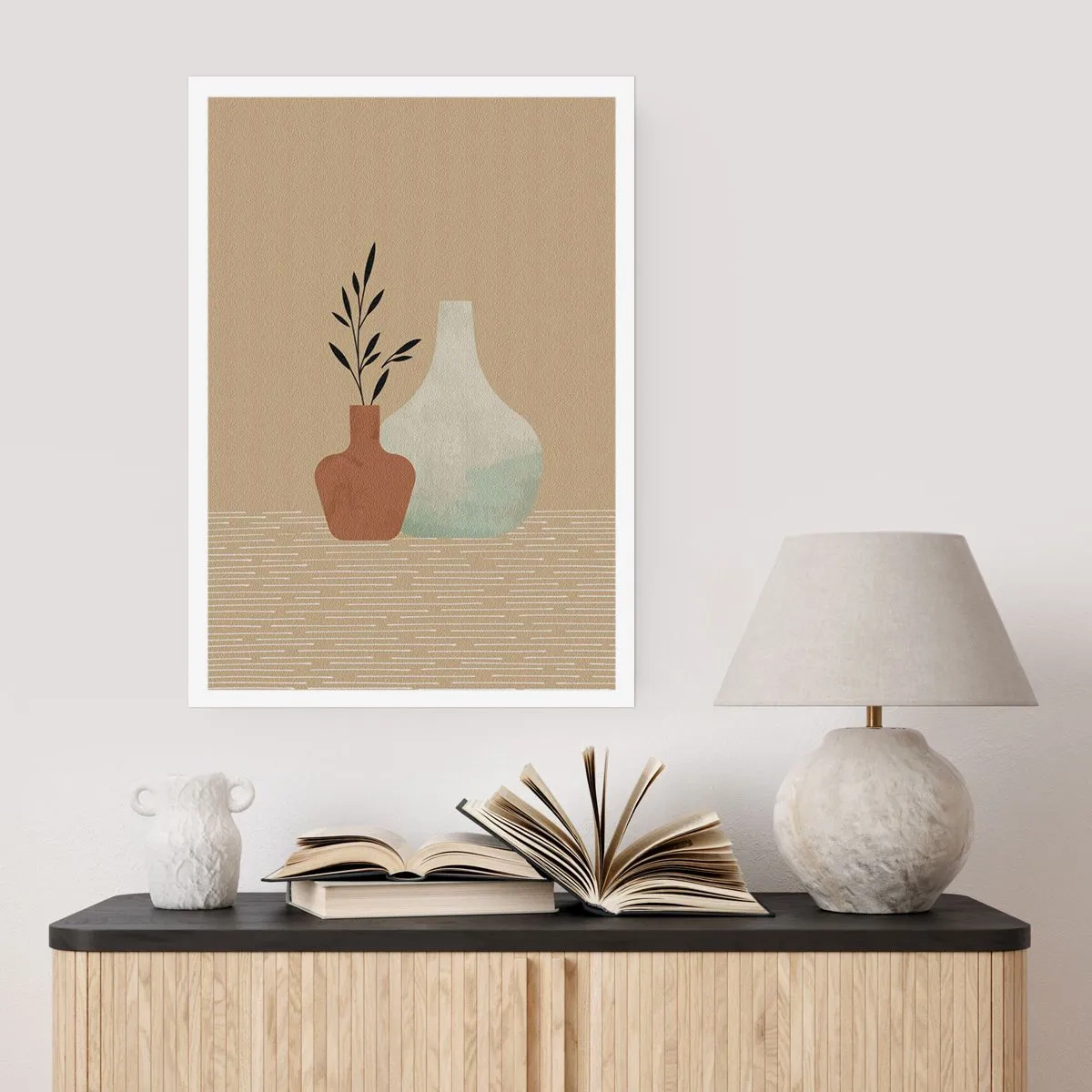 Poster - Vase and Idea of It - 50x70 cm