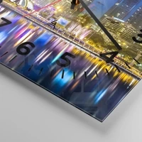 Clock face with numbers