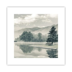 Poster - Lake Is Still Asleep - 30x30 cm