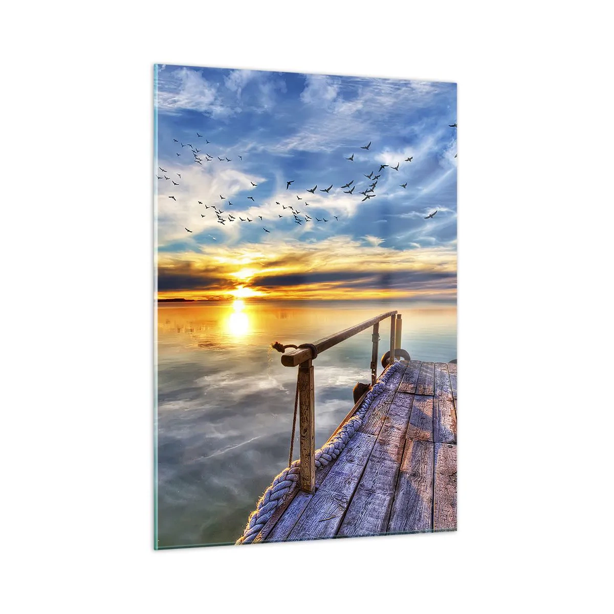 Glass picture - Wind is Taking a Break - 50x70 cm