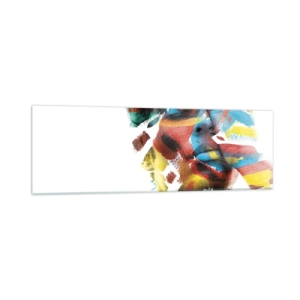 Glass picture - Colourful Personality - 160x50 cm