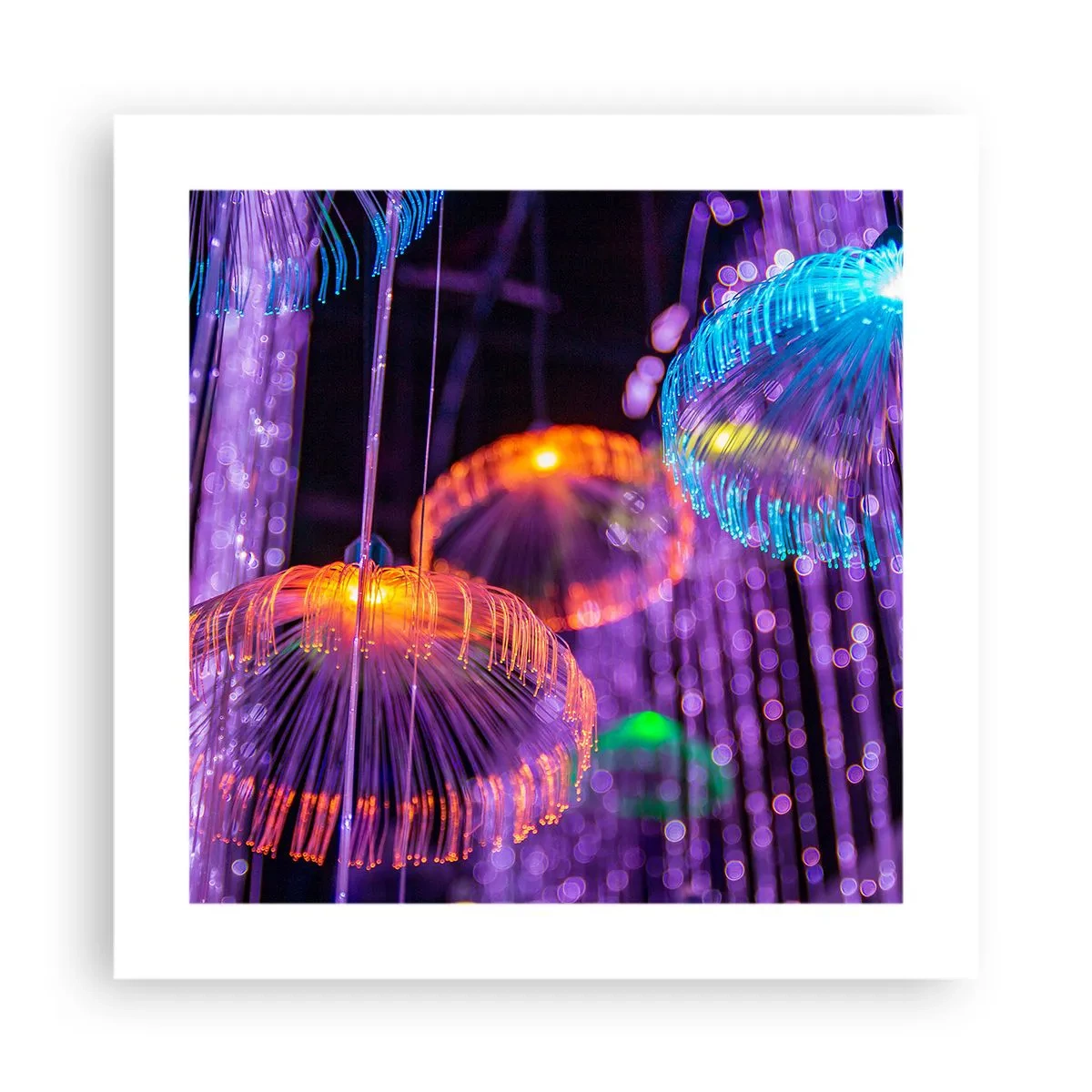 Poster - Light Fountain - 40x40 cm