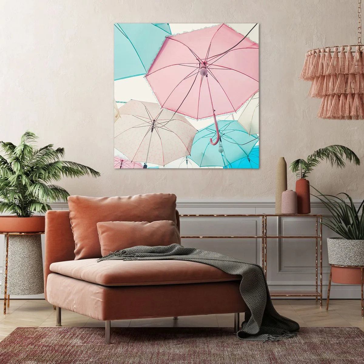 Canvas picture - Sometimes Sun, Sometimes Rain - 50x50 cm