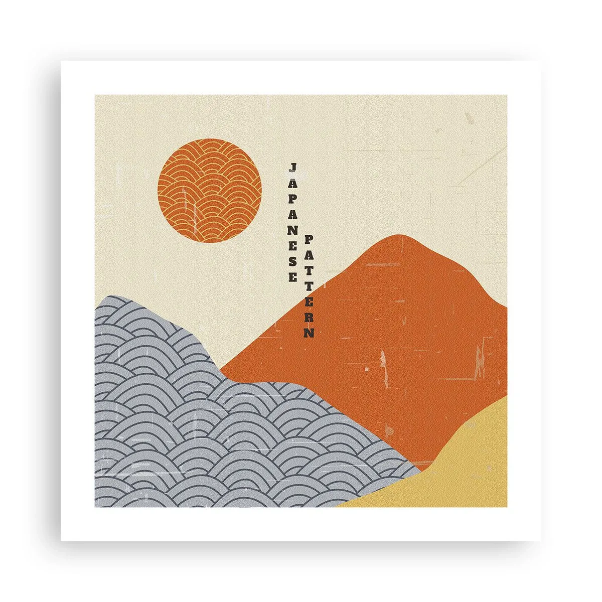 Poster - In the Japanese Spirit - 50x50 cm