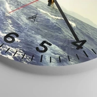 Clock face with numbers