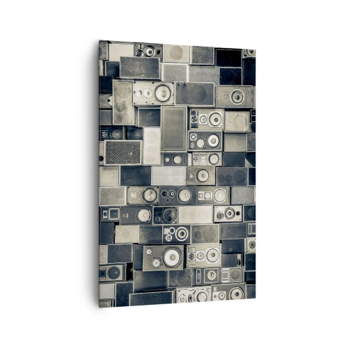 Canvas picture - And Music Is Playing - 80x120 cm