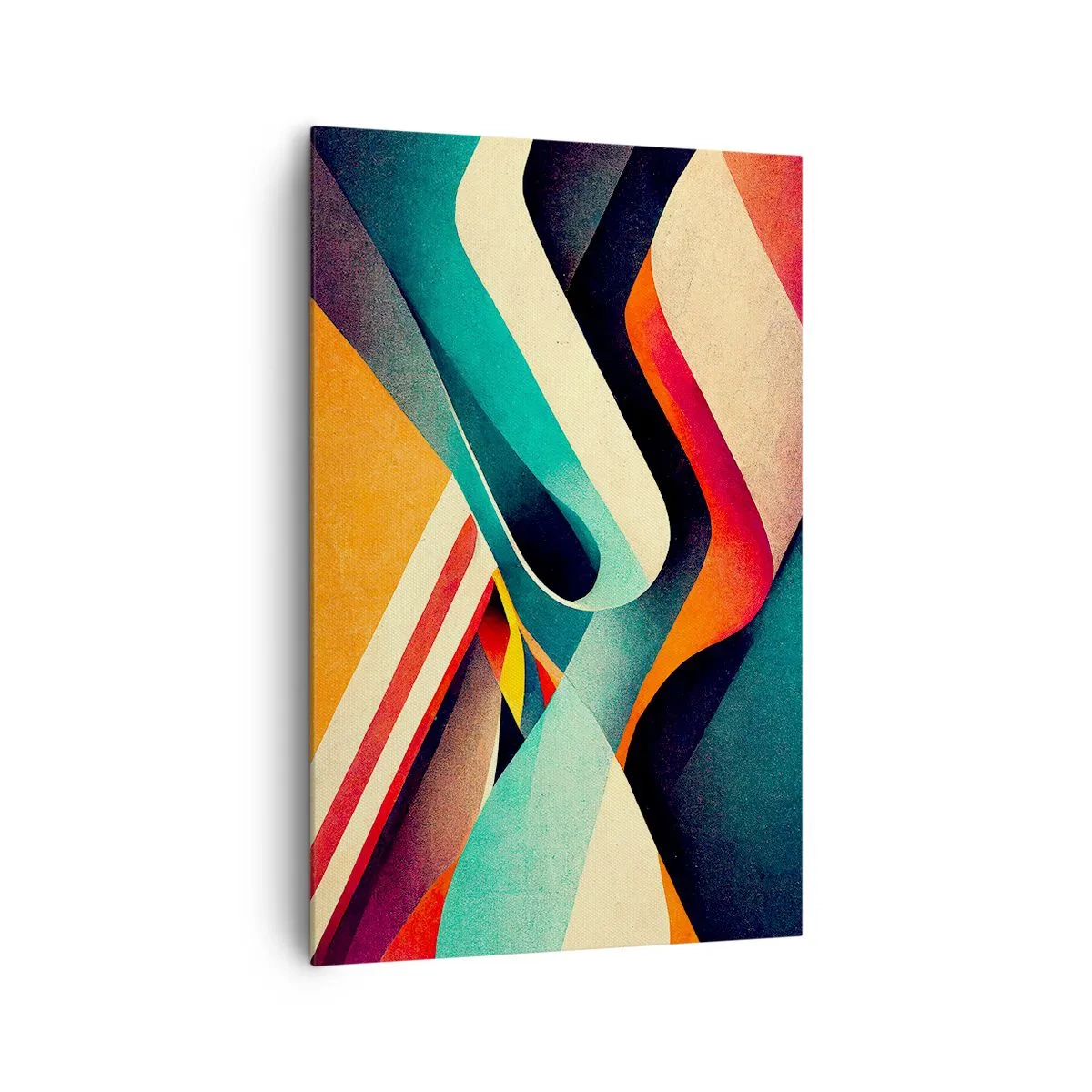 Canvas picture - Intense Composition - 80x120 cm
