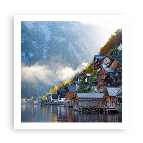 Poster - Alpine Atmosphere - 60x60 cm
